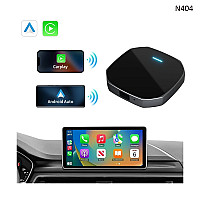 Безжичен мултимедиен адаптер с CarPlay и Android Auto – N404